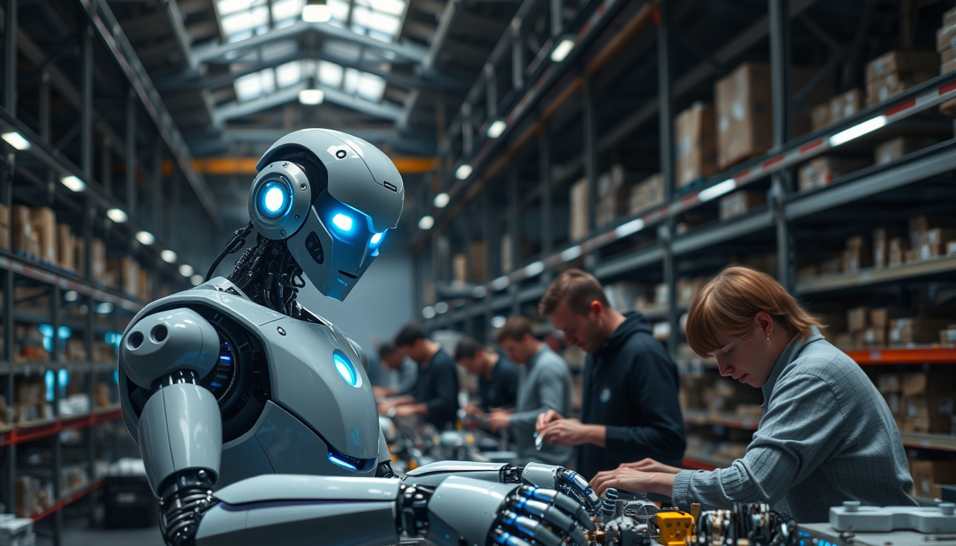 1X's humanoid robot, Neo, in industrial setting
