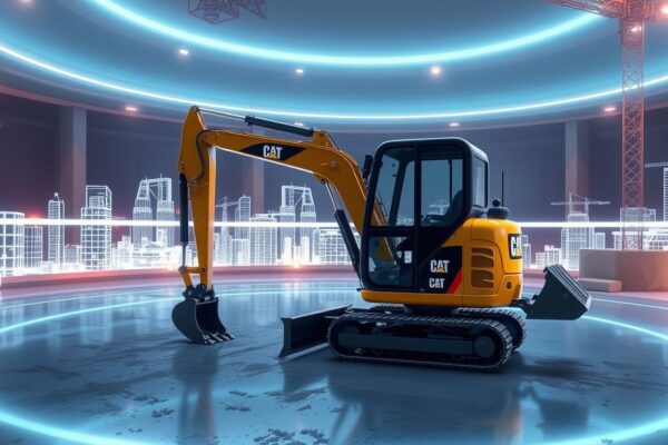 Caterpillar AI Assistant on construction site