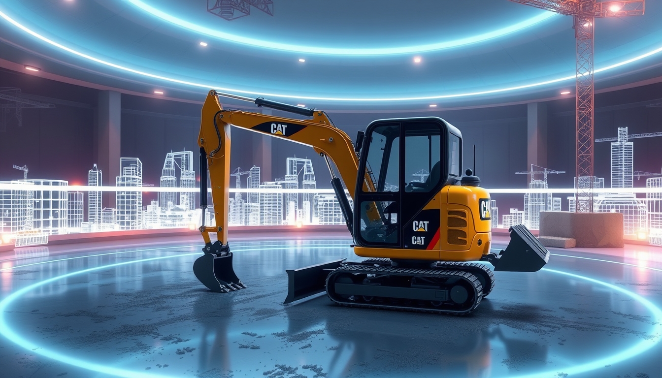 Caterpillar AI Assistant on construction site