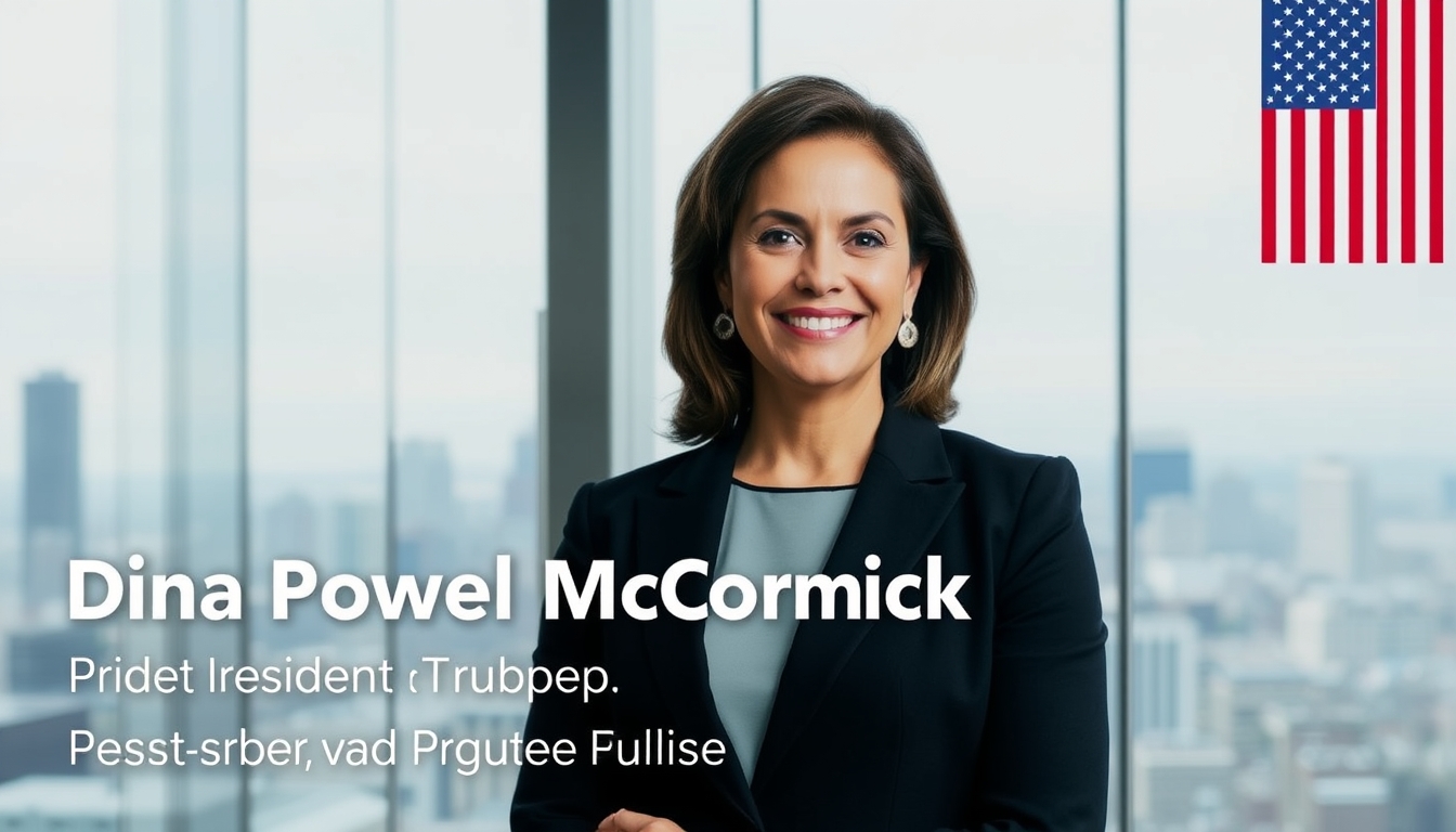 Meta President Trump Advisor Dina Powell McCormick
