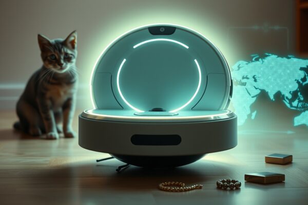 AI-powered vacuum cleaners with pet monitoring and object recognition features
