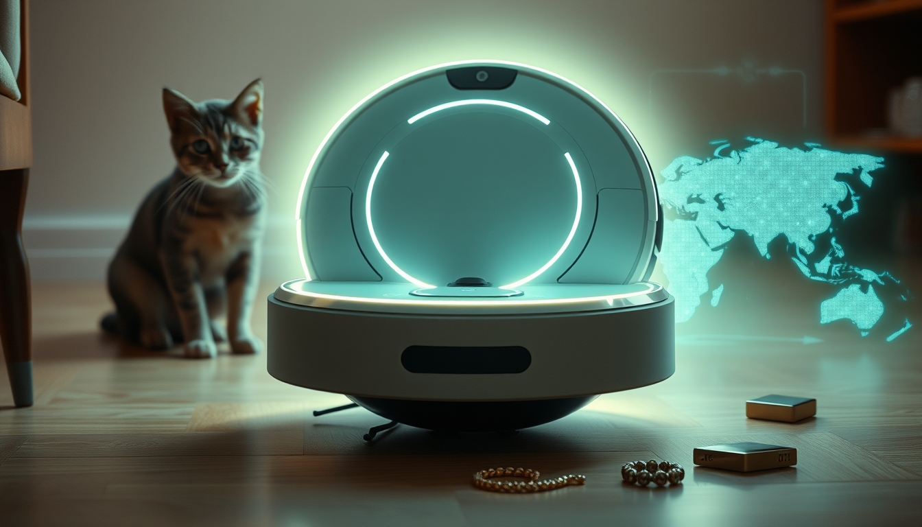 AI-powered vacuum cleaners with pet monitoring and object recognition features