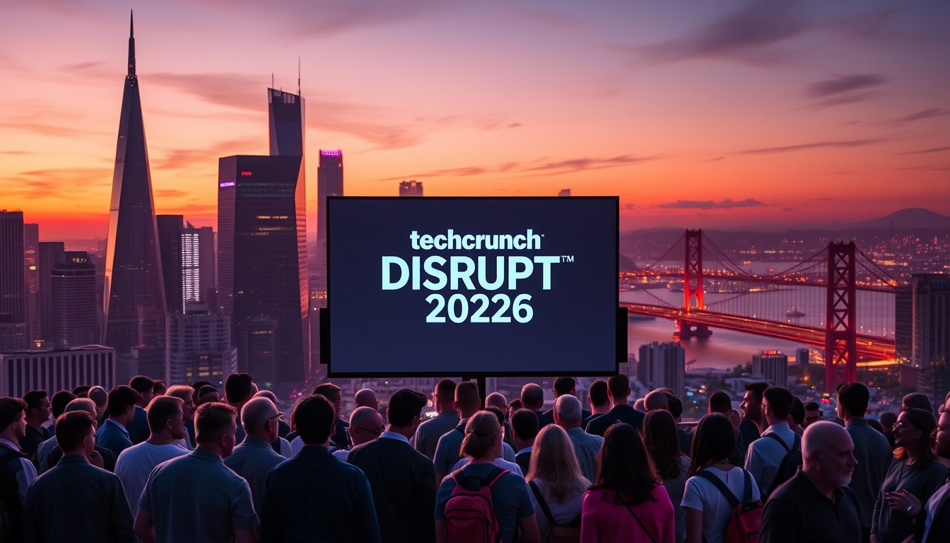 TechCrunch Disrupt 2026 tickets now on sale