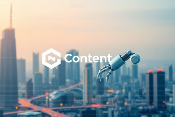 Amazon AI content marketplace concept illustration