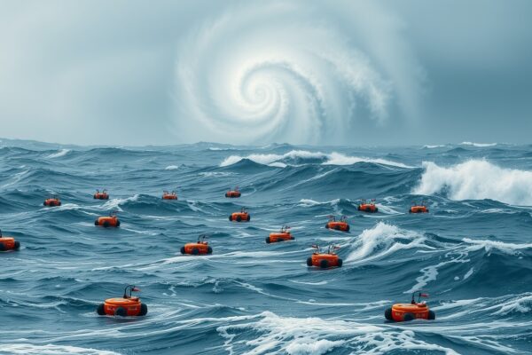 Oshen built the first ocean robot to collect data in a Category 5 hurricane Oshen's C-Stars ocean robots collect data in a Category 5 hurricane