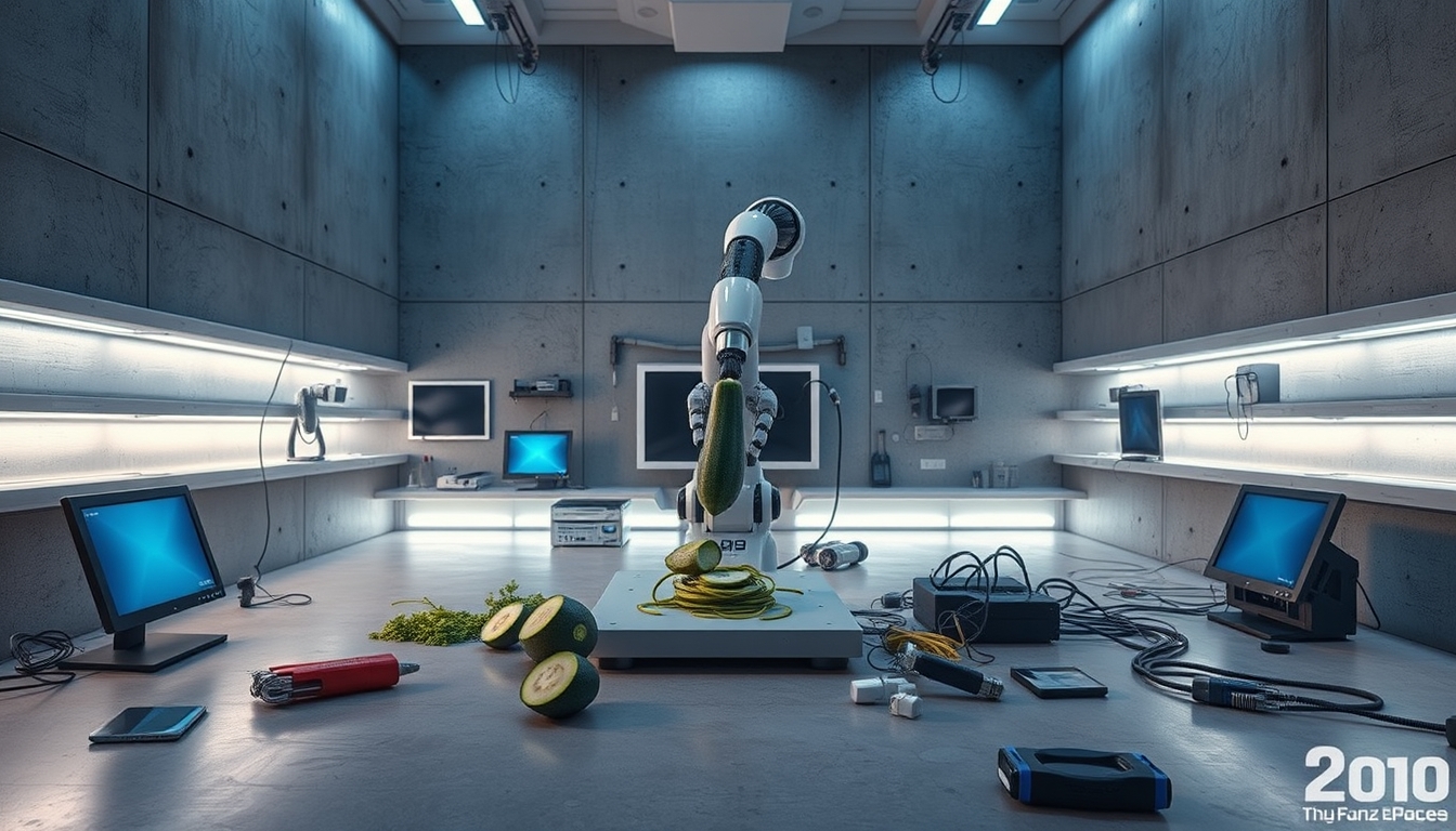 Physical Intelligence's cutting-edge robot arms in action